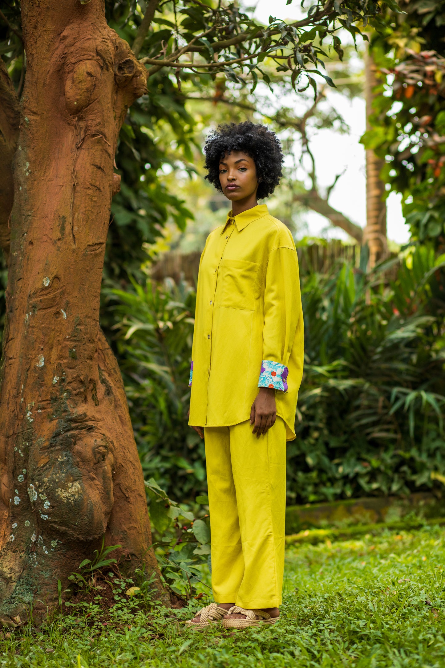 Njano Shirt & Pant Set