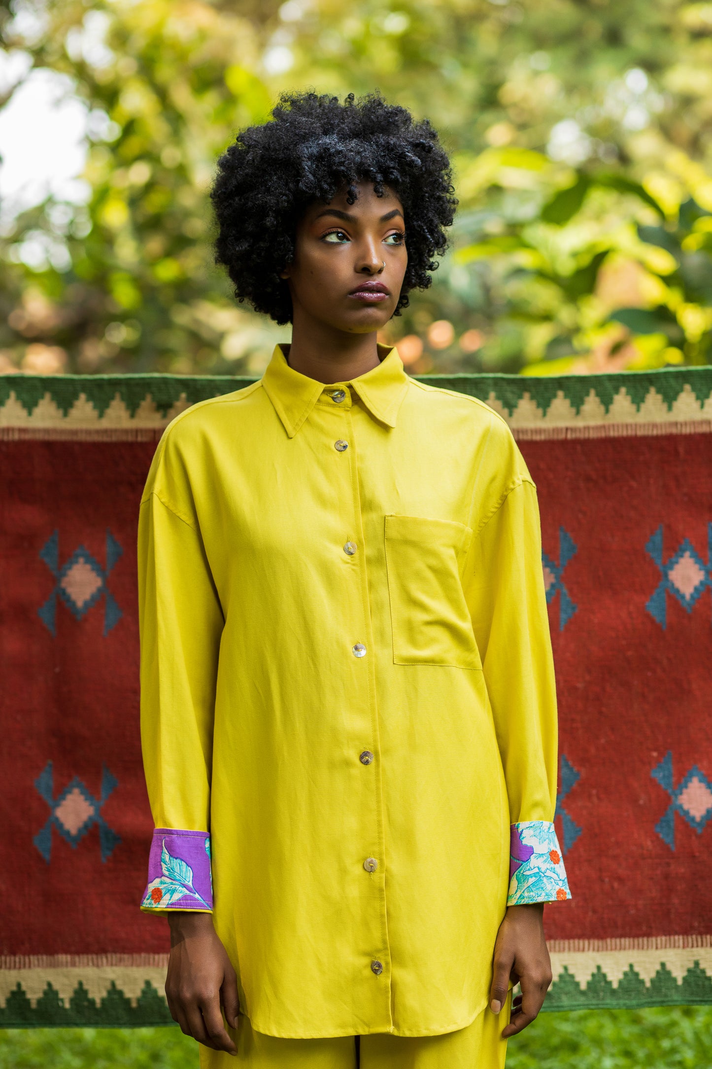 Njano Shirt & Pant Set
