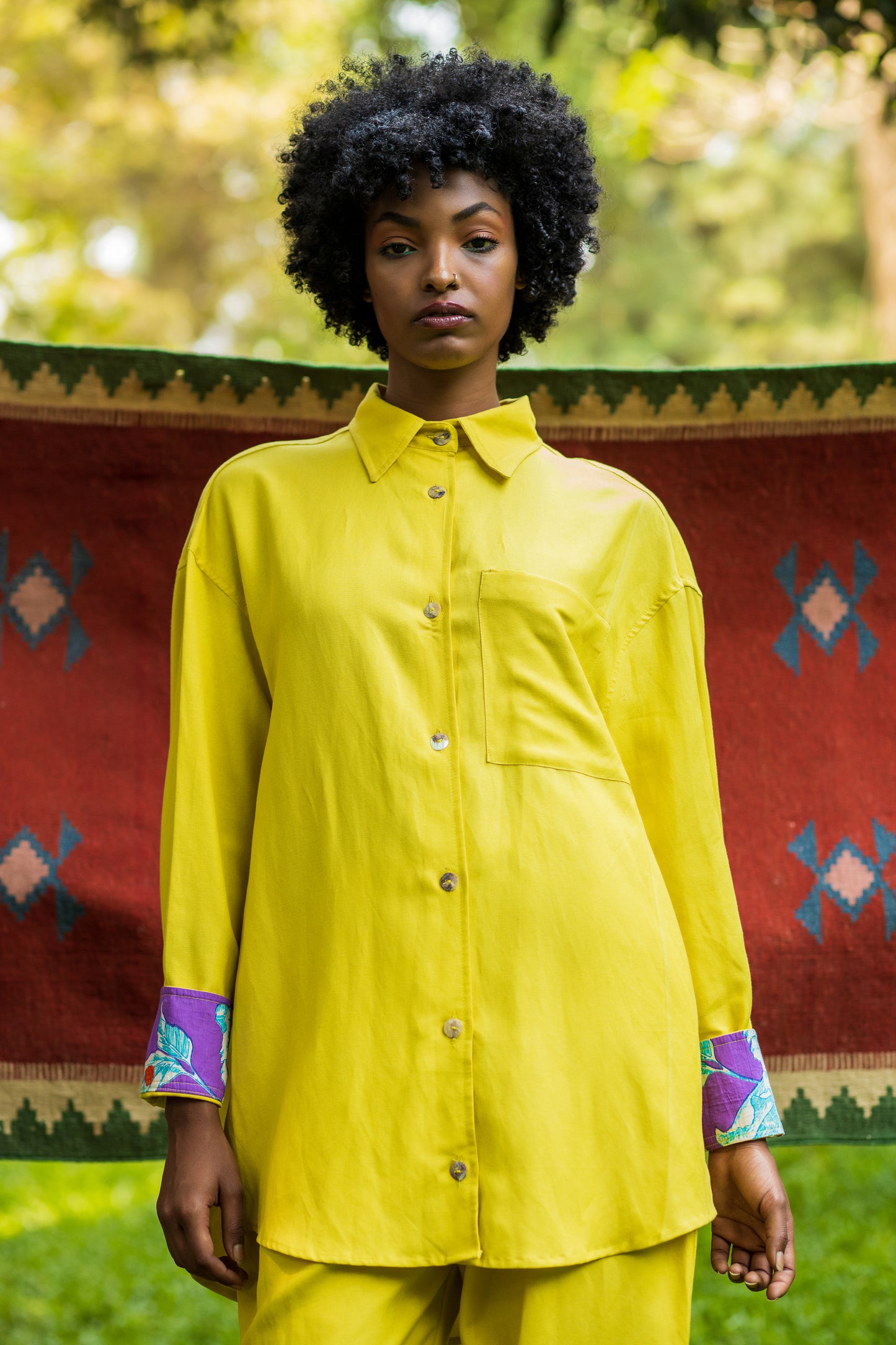 Njano Shirt & Pant Set