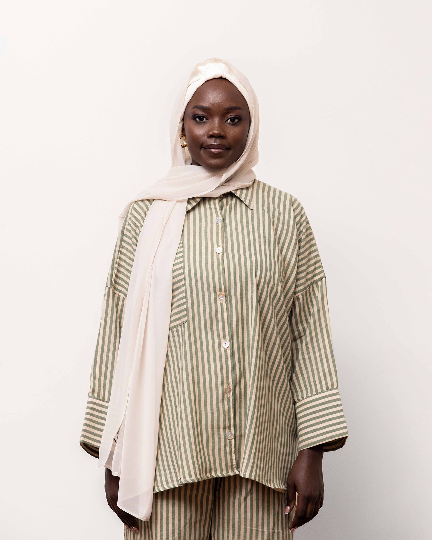 Hazel Striped Set