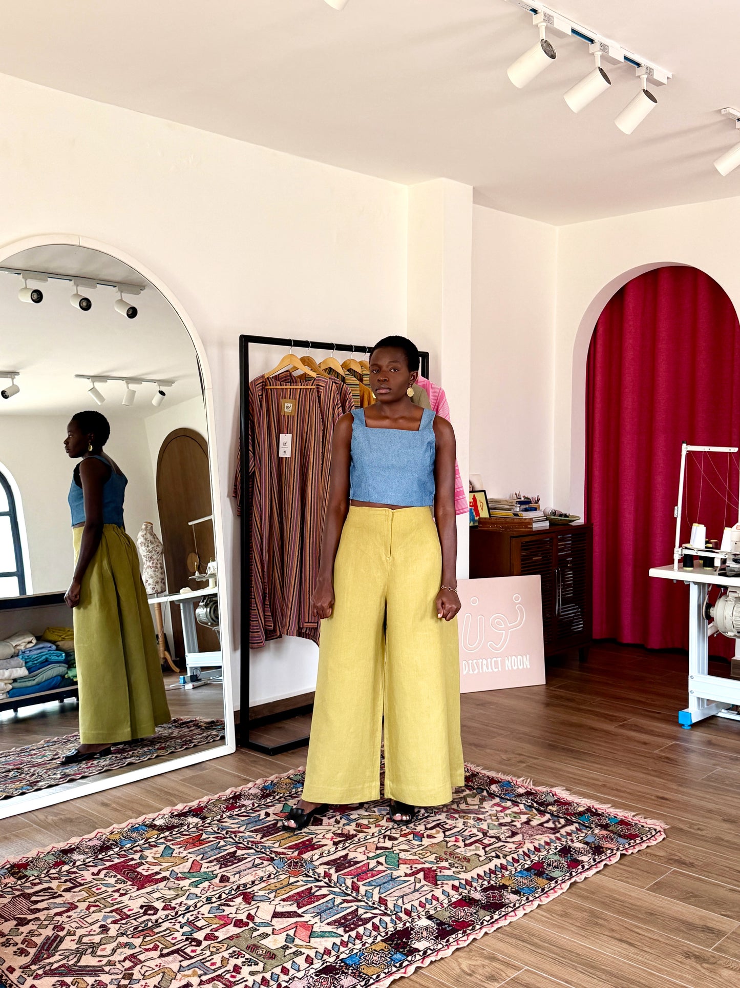 Palazzo Linen Pants