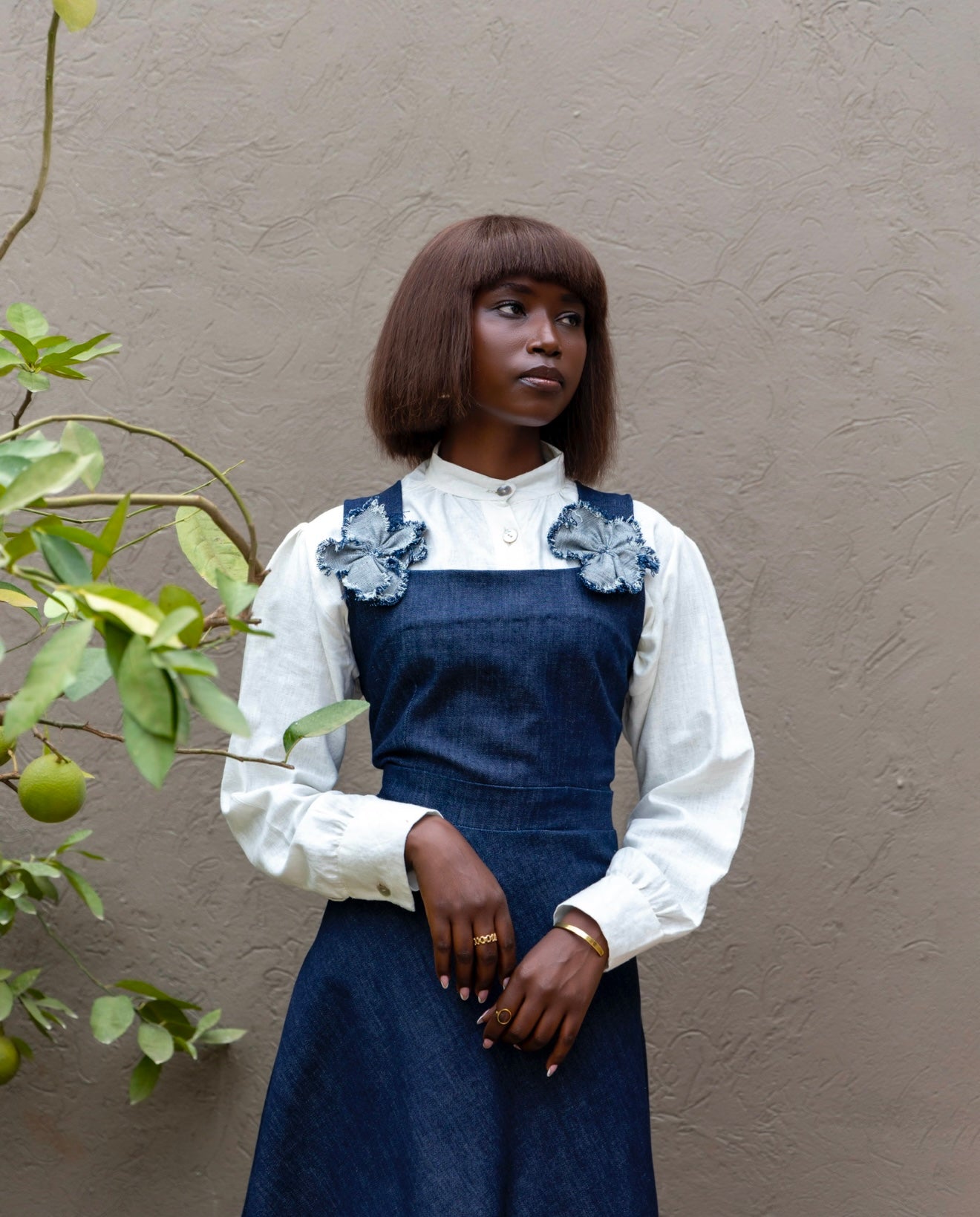 Leena Dress & Shirt Ensemble