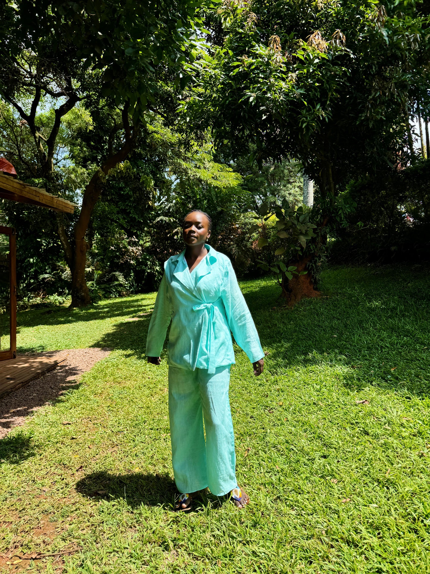 Fairouzi Linen Blazer