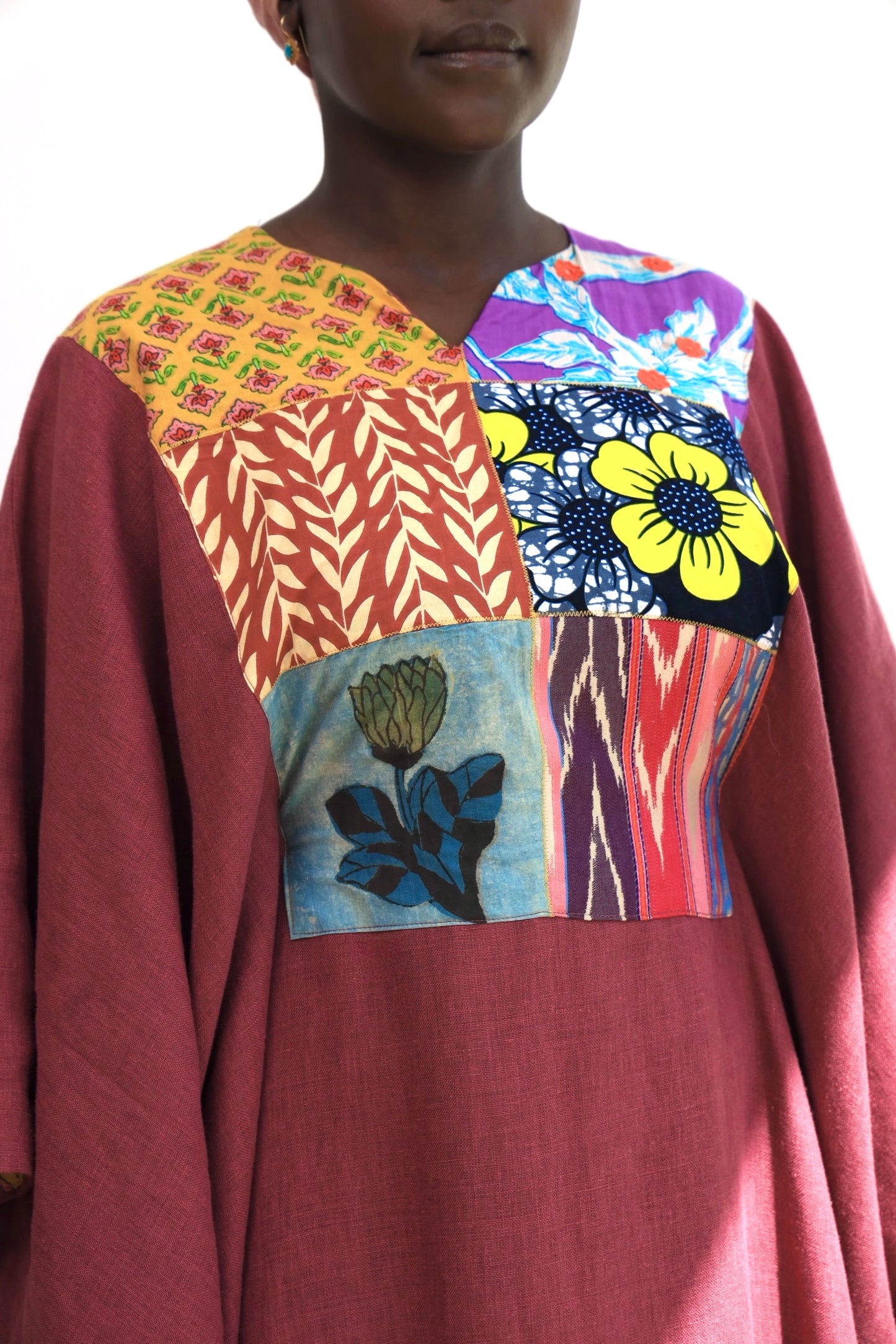 Rania Patchwork Kaftan