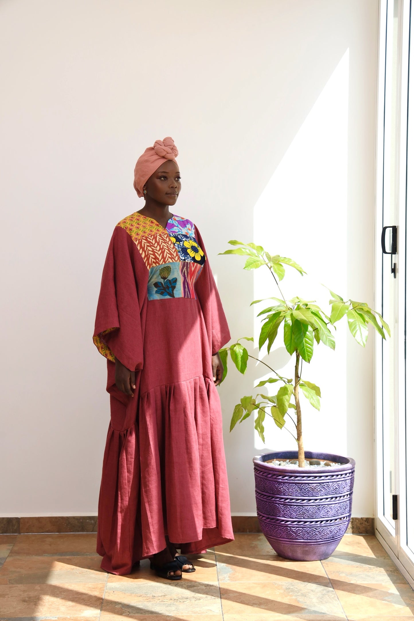 Rania Patchwork Kaftan