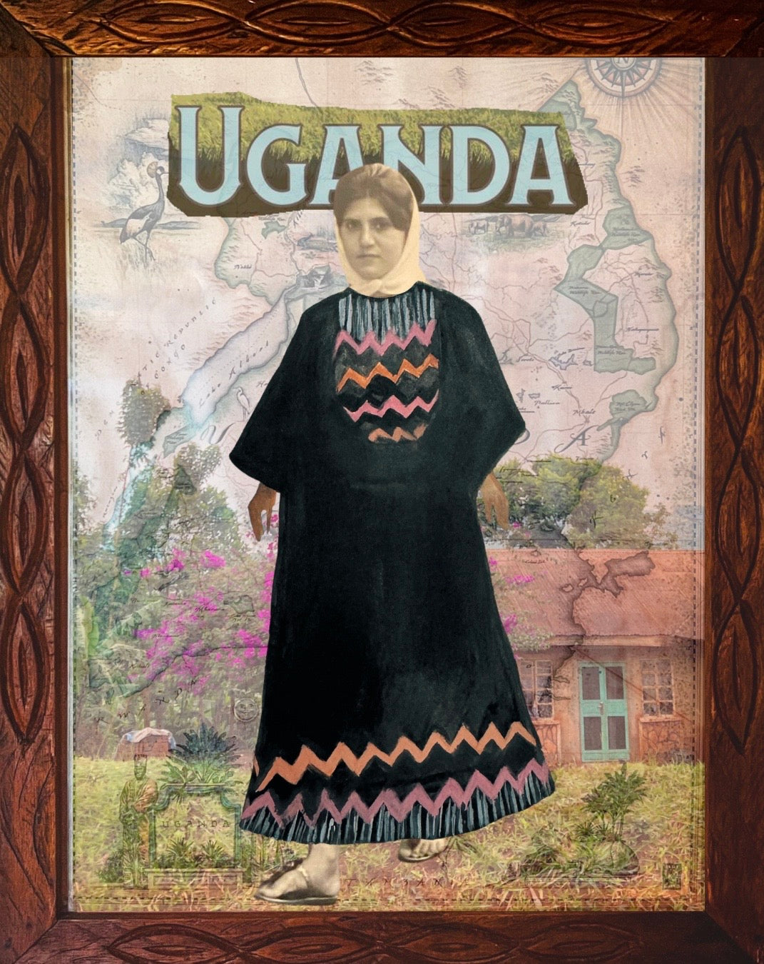 Eva Appliqué Dress