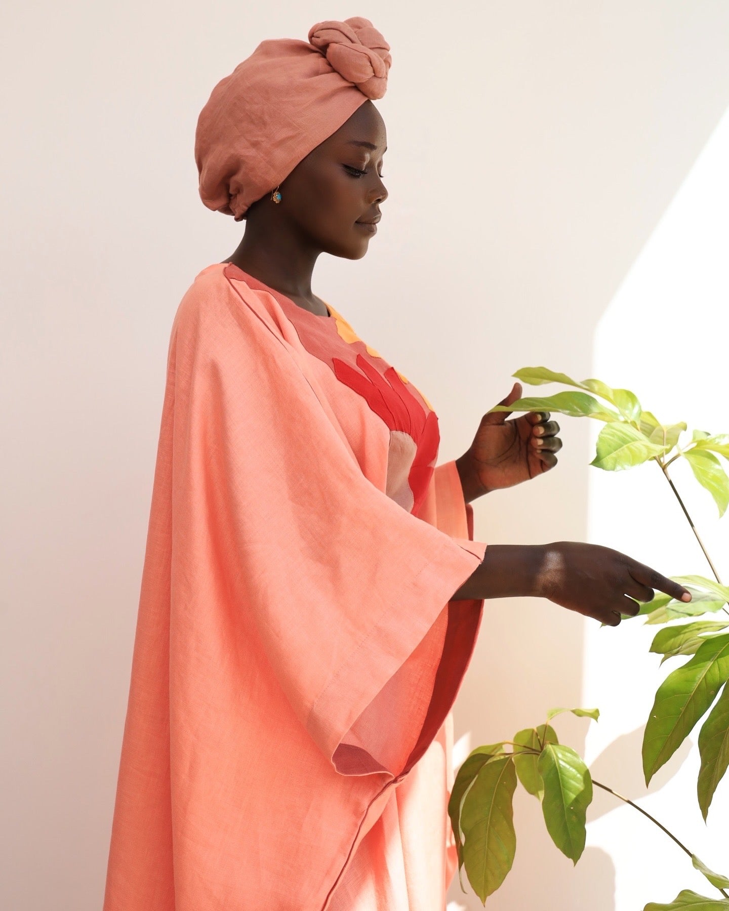 Zaher Appliqué Kaftan