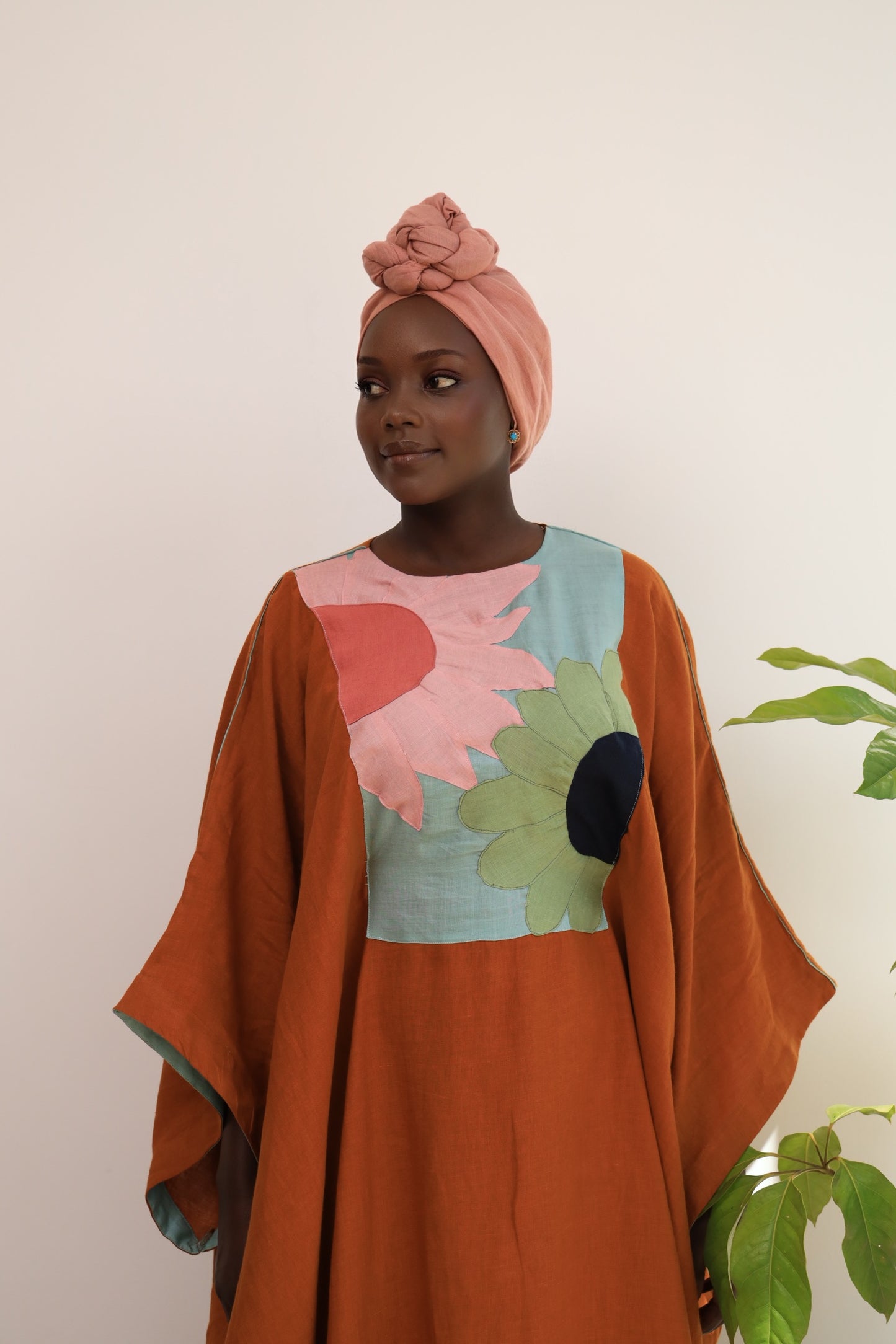 Sham Appliqué Kaftan