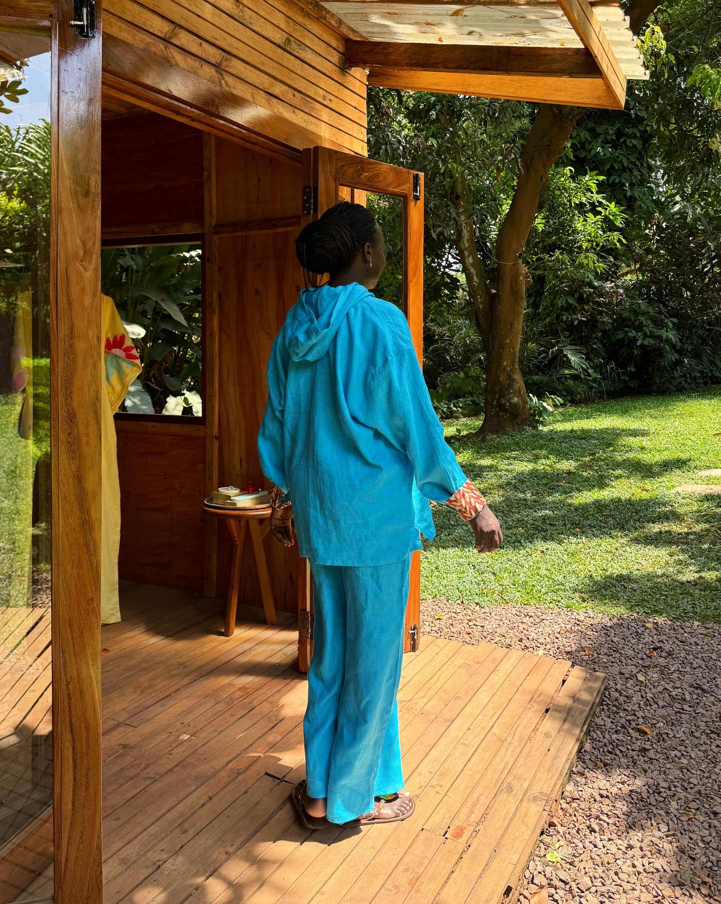 Buluu Hoodie Ensemble Set