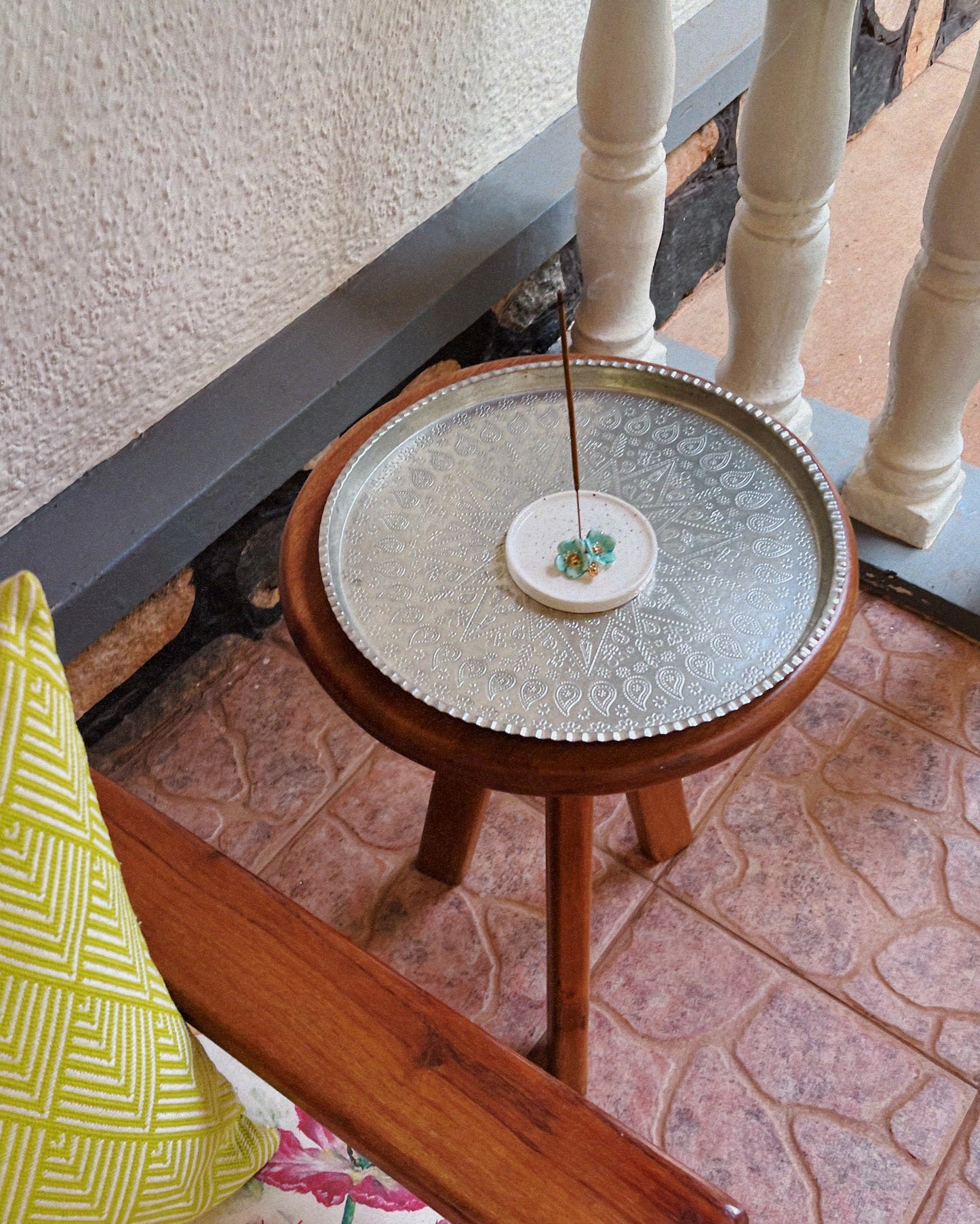 Round Incense Holder
