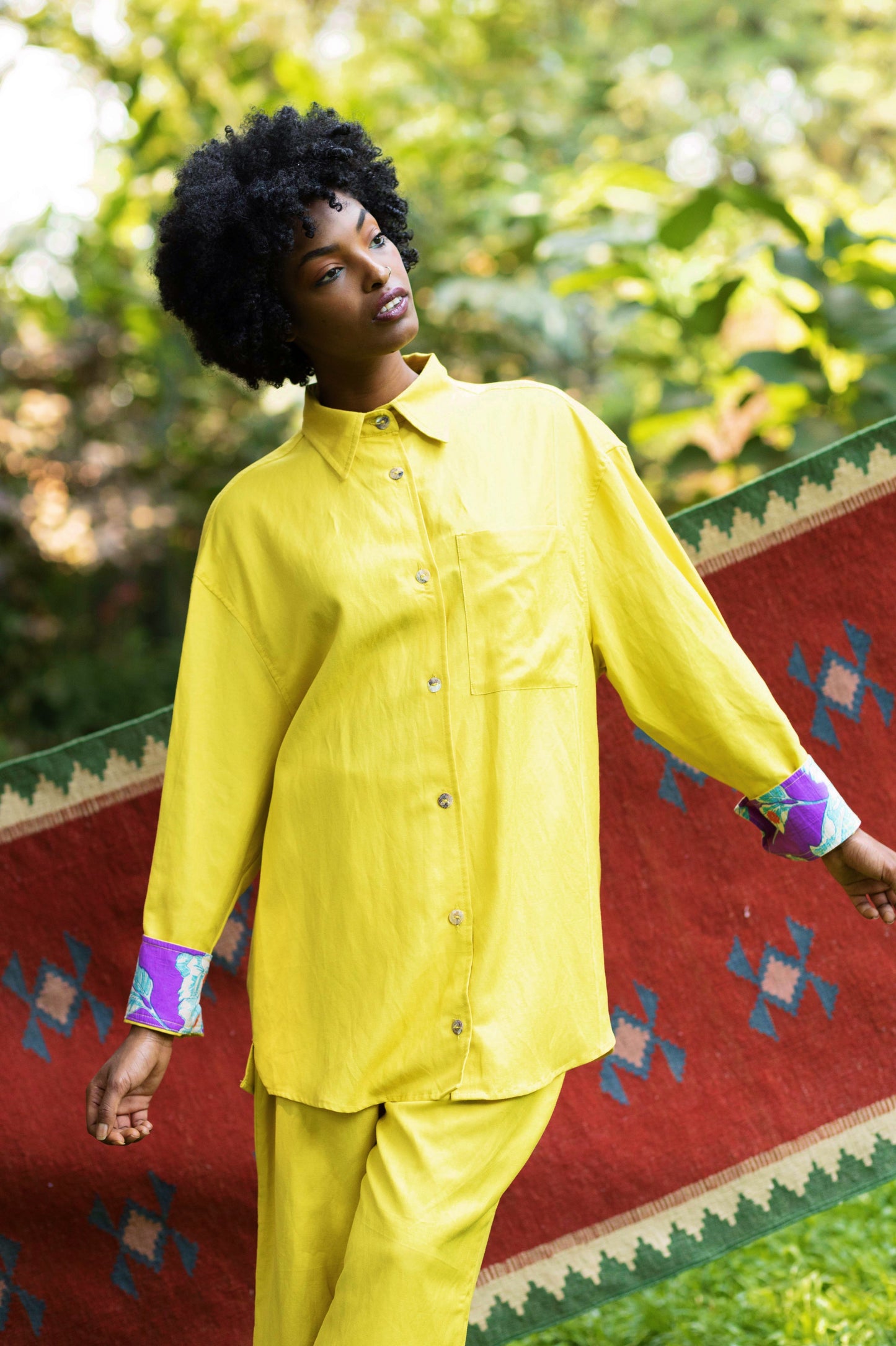 Njano Shirt & Pant Set