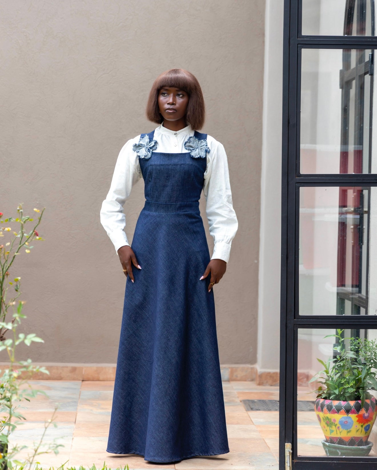 Leena Dress & Shirt Ensemble