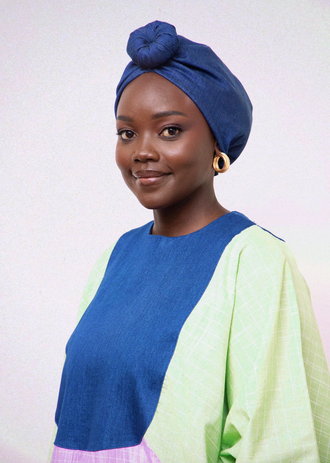 Denim Turban