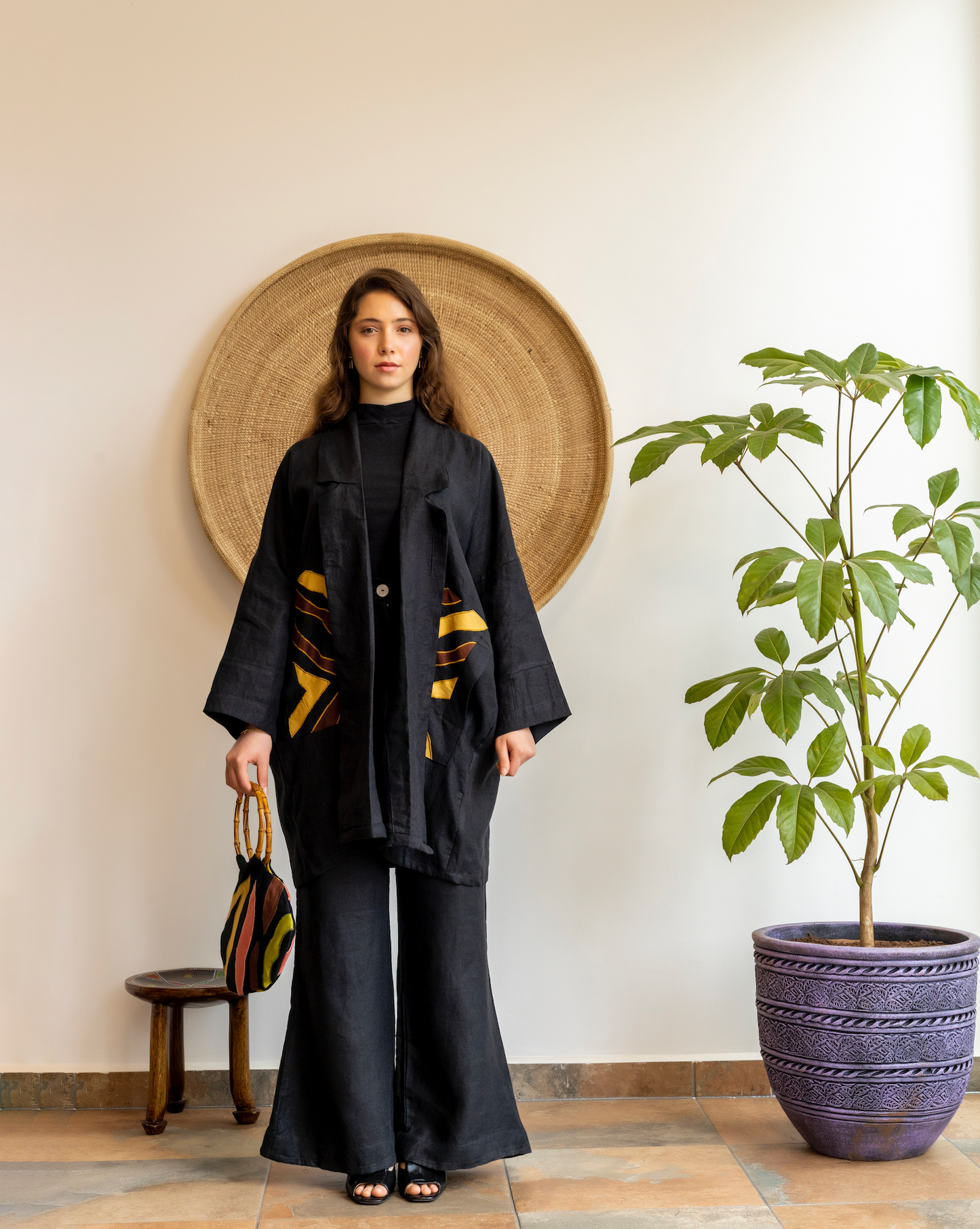 Flare Linen Pant