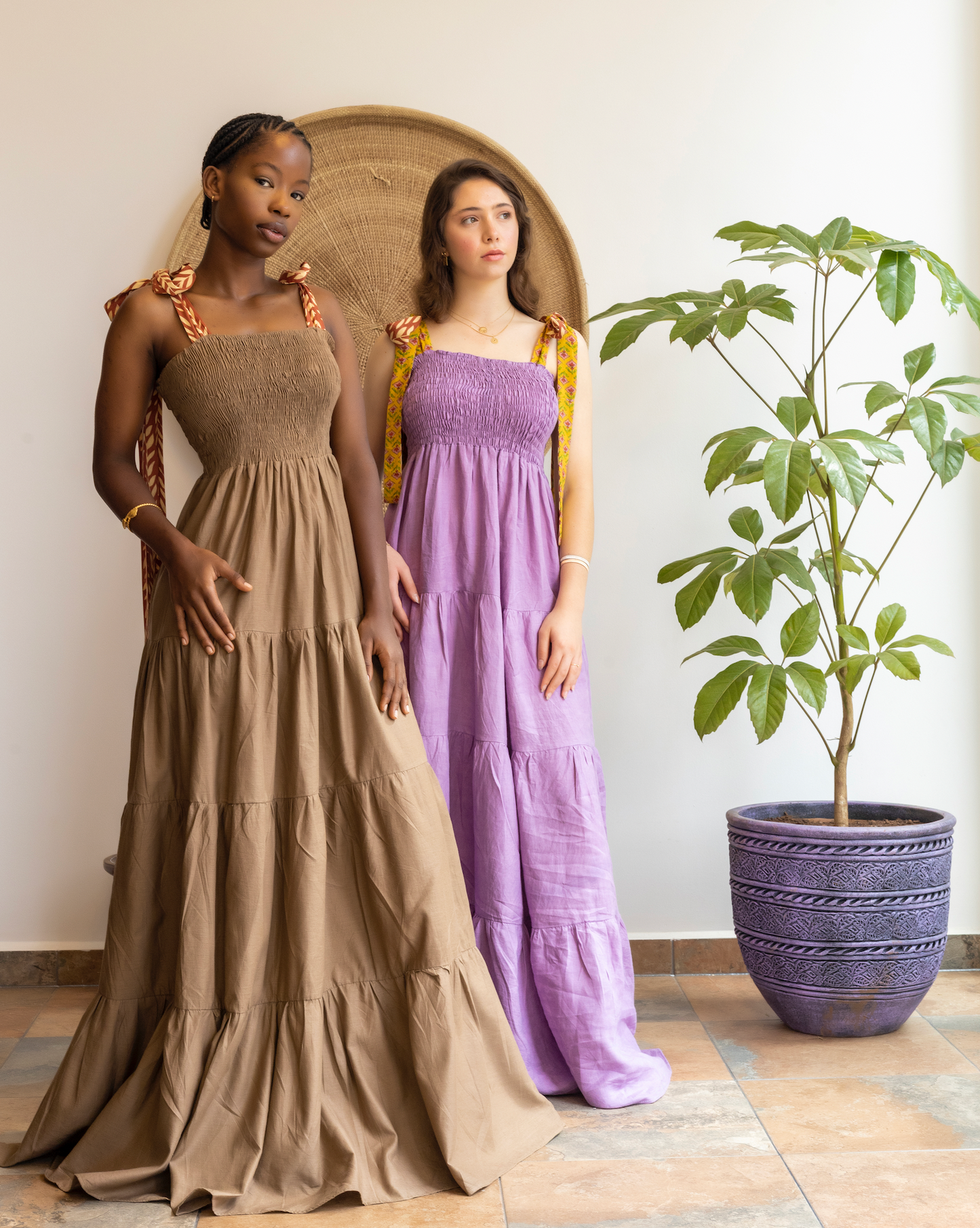 Priscilla Purple Dress