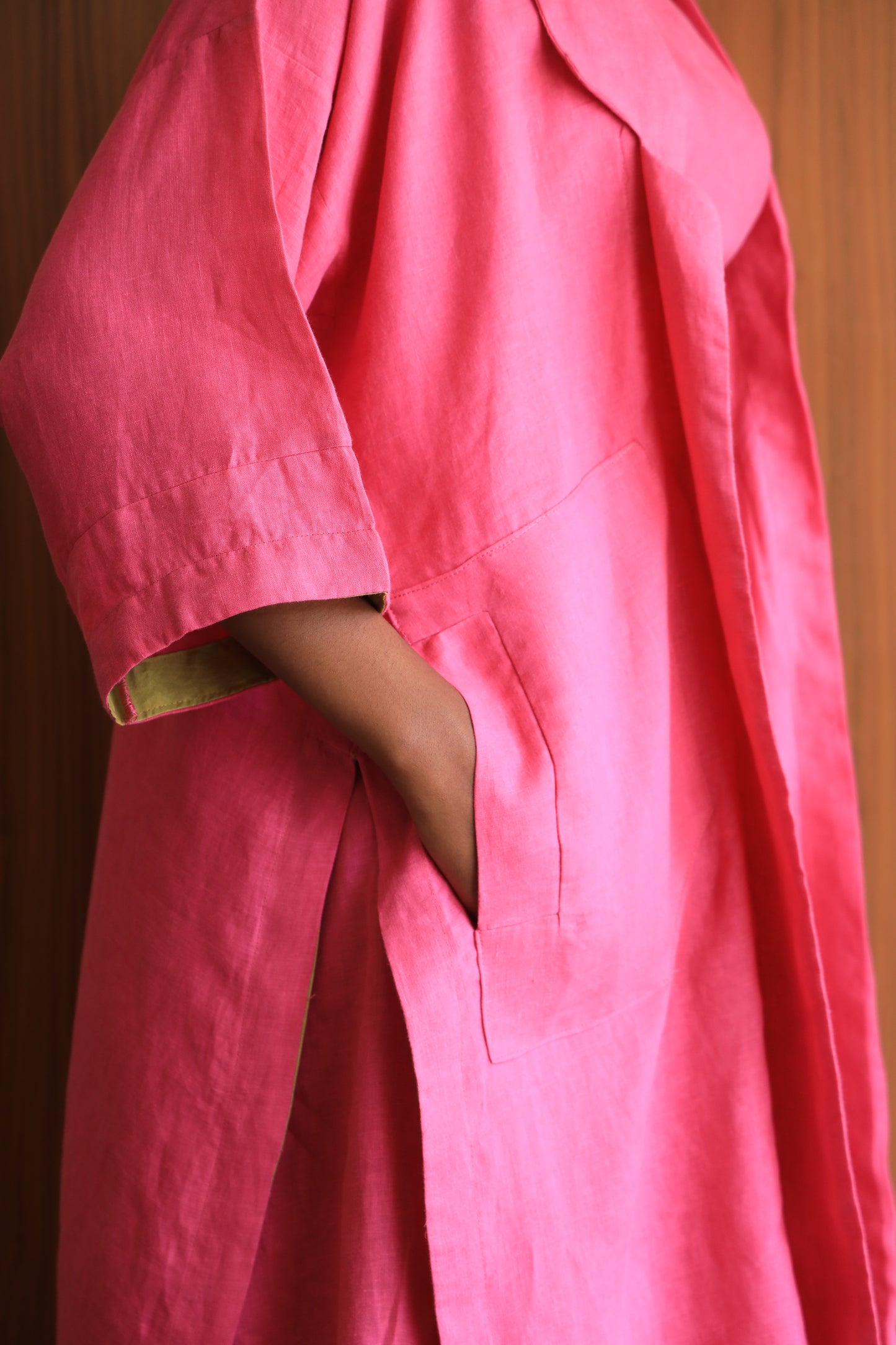 The Noon Kaftan in Pink