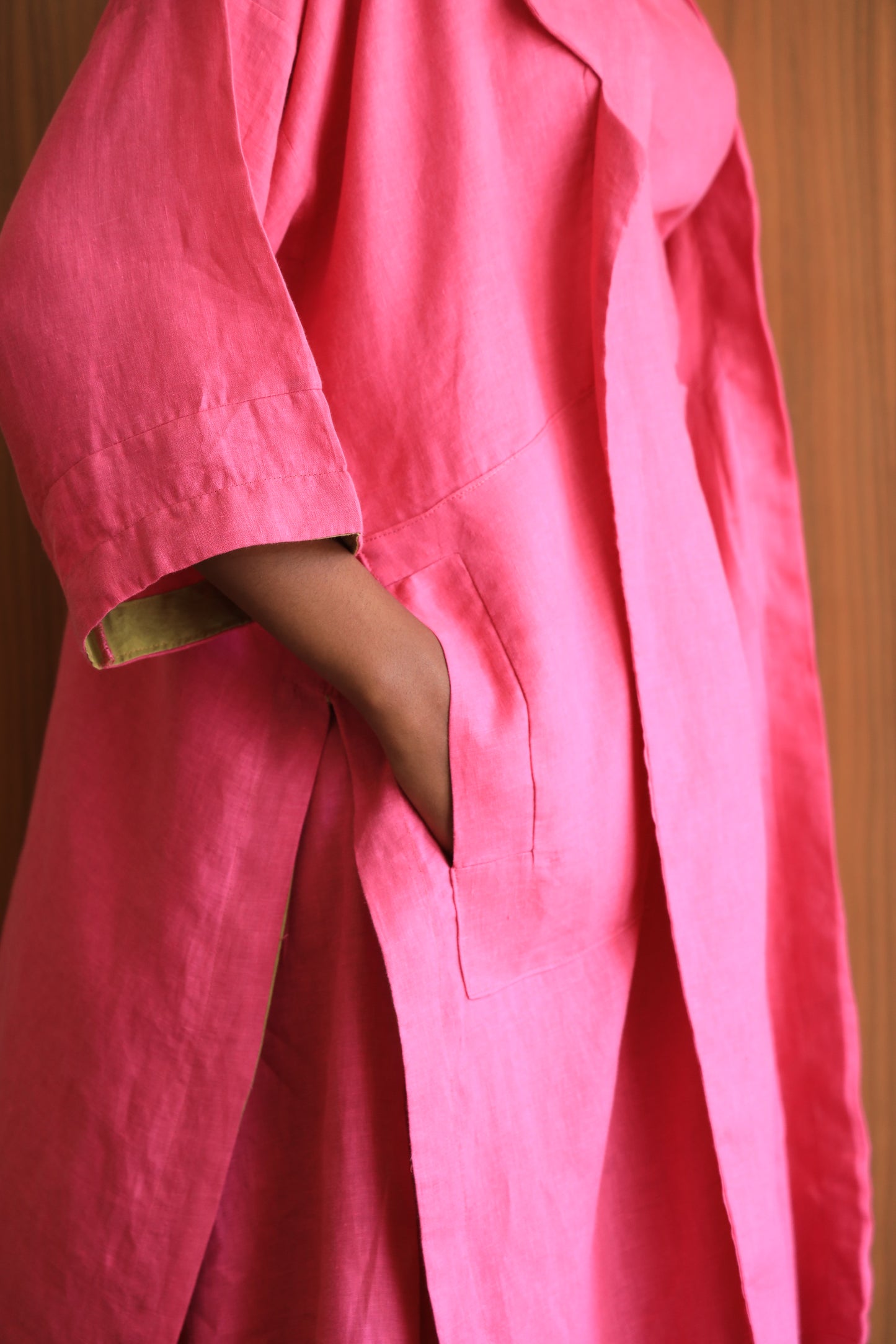 The Noon Kaftan in Pink