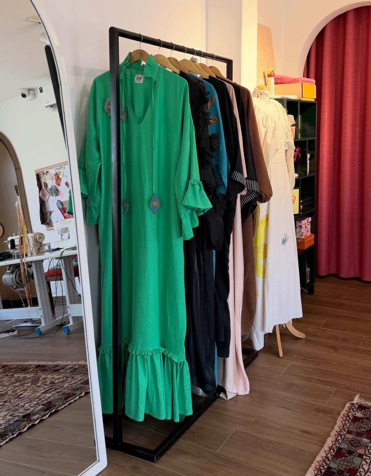 Nazar Appliqués Dress