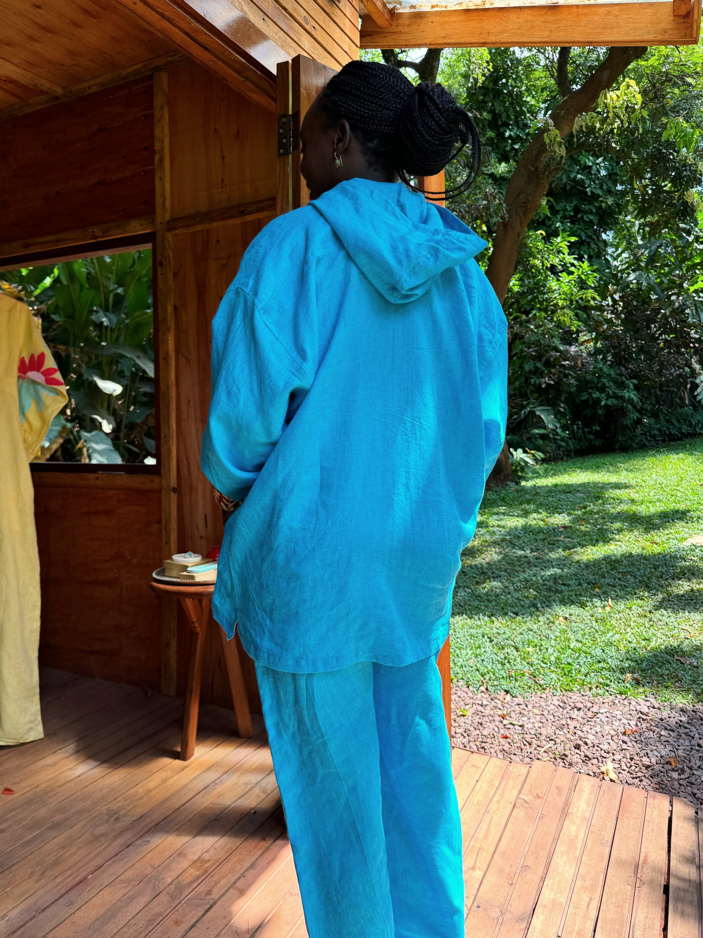 Buluu Hoodie Ensemble Set