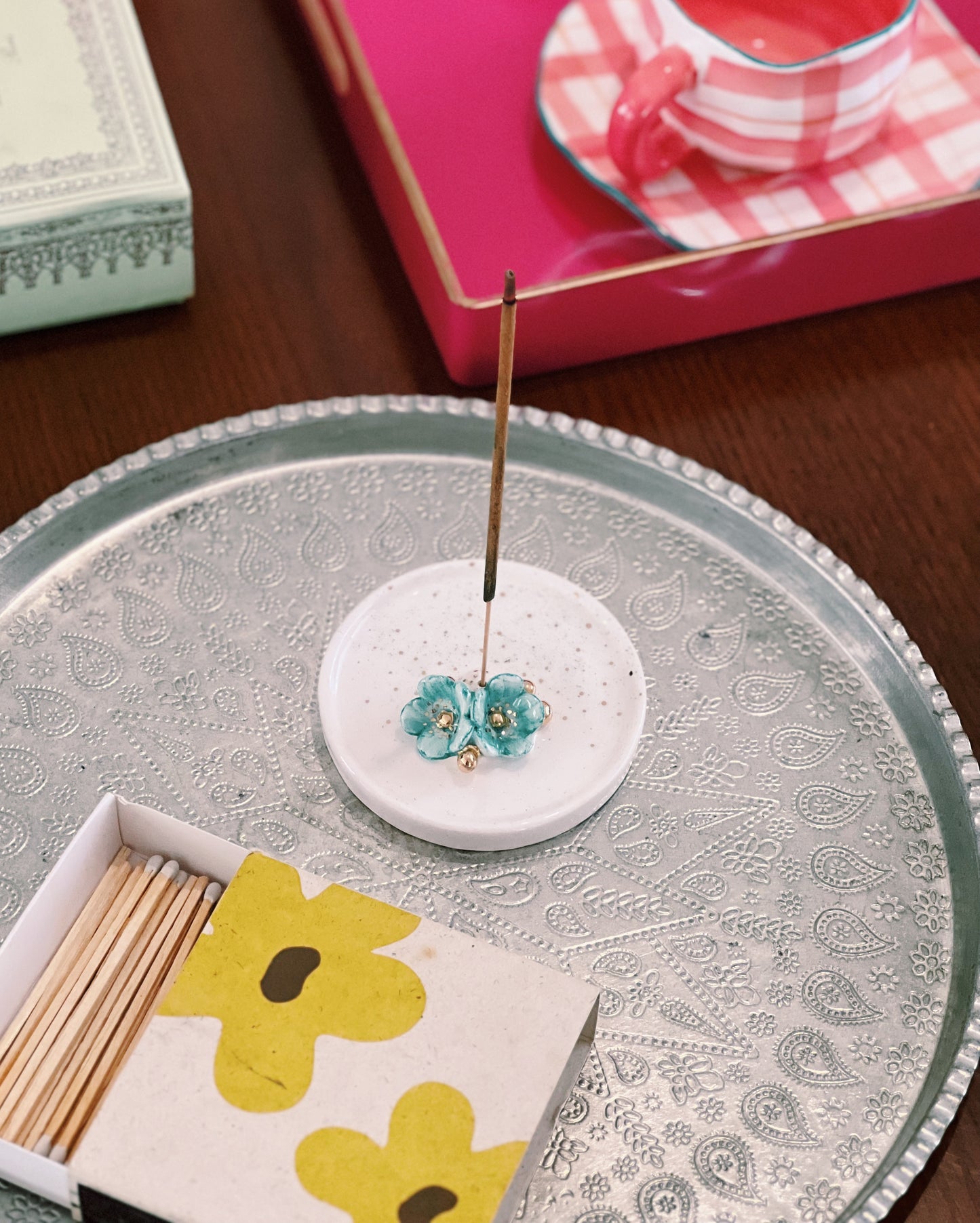 Round Incense Holder