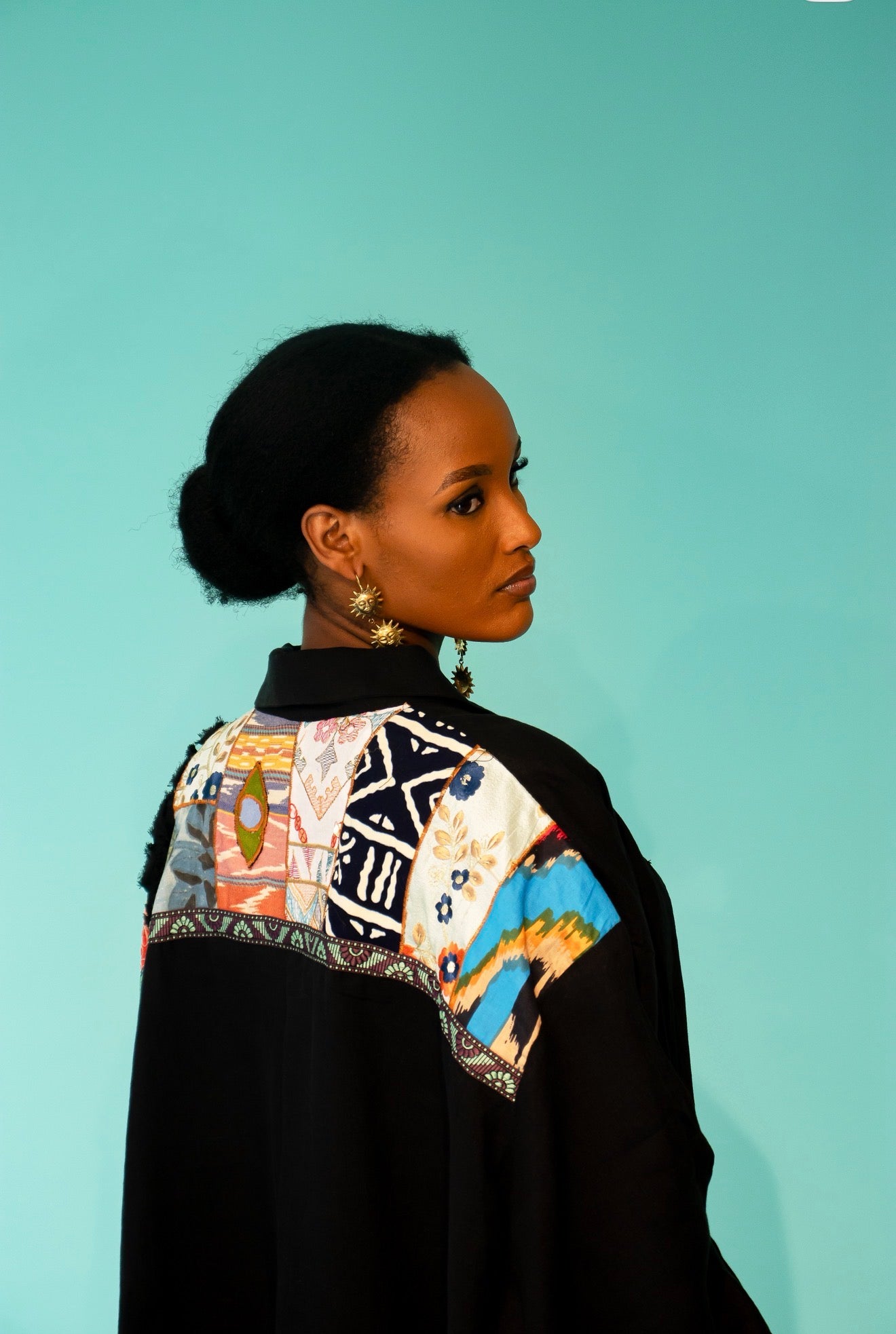 Bukja Patchwork Over-Shirt