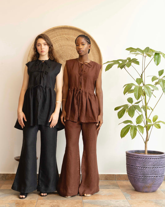 Rebecca Linen Set